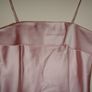 Pink Satin Evening Dress with fishtail Image 2