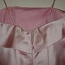 Pink Satin Evening Dress with fishtail Image 3