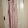 Pink Satin Evening Dress with fishtail Image 4