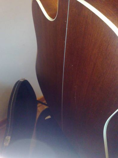 Solid Mahogany cort 12 string