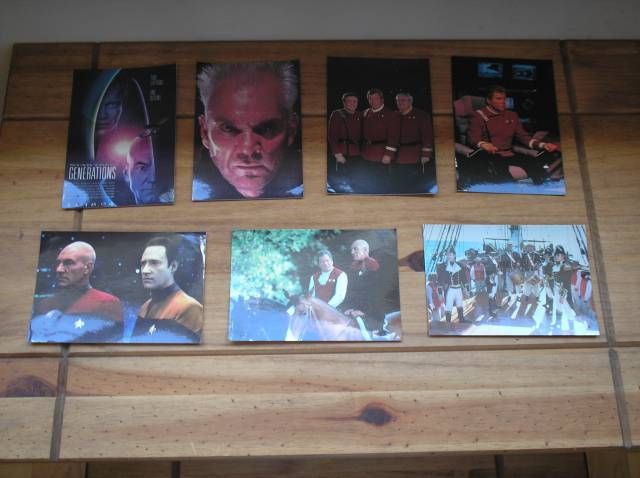 Star Trek Generations Postcards