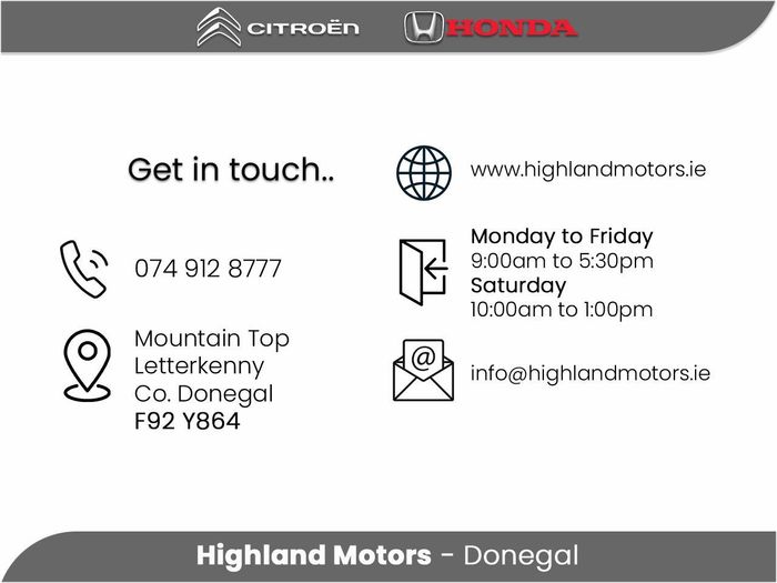 Citroen C3 2026 For Sale in Donegal from Highland Motors