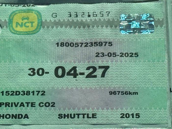 Honda Shuttle 2015