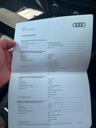 Audi A3 2015