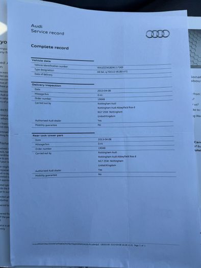 Audi A6 2013