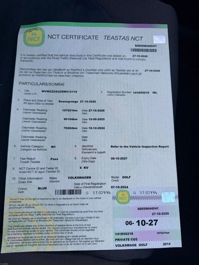 Volkswagen Golf 2014