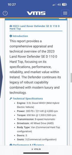 Land Rover Defender 2023