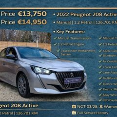 Peugeot 208 2022