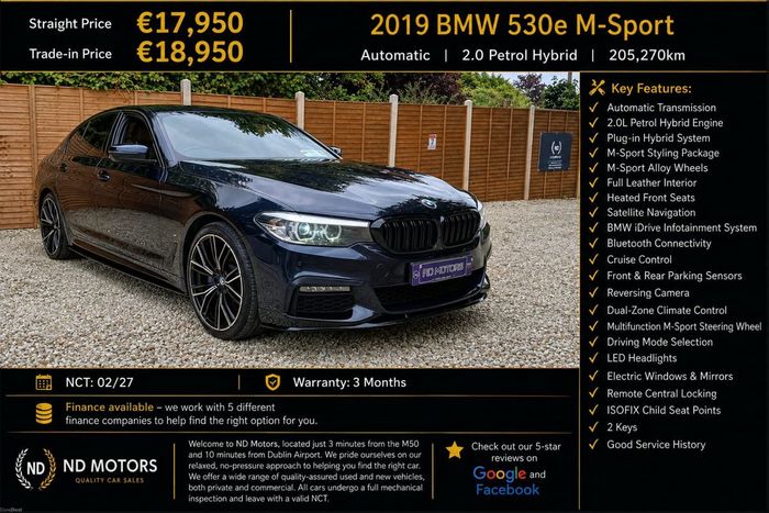 BMW 5 Series 2019
