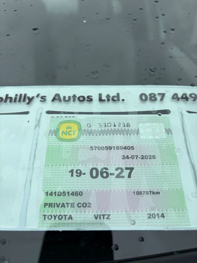 Toyota Vitz 2014