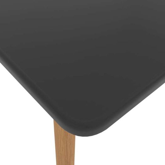 5 Piece Dining Set Black