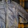 Denim Puffer Jacket Image 3