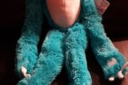 Large Cheeky Sloth Tag Green 29" Soft Toy