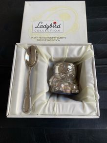 Humpty Dumpty egg cup and Spoon