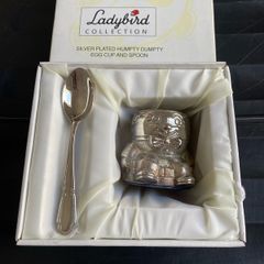 Humpty Dumpty egg cup and Spoon