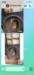 Fire Inserts  Cast Iron.   X 2