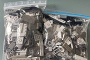 LEGO black tile pieces