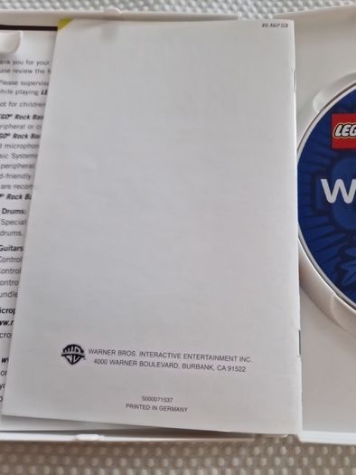 Lego Rockband Rock Band Nintendo Wii Games Original