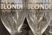 Smithwicks beer Official Pint Glasses brand new