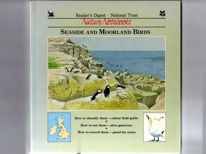 Reader's Digest - Nature Notebooks - Seaside & Moorland Birds  - And - River, Wetland & Lowland Birds (2 Books)