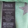 M&S Collection green mix star midi Sz 8 - Bnwt Rrp 70 Image 8