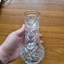 Vintage Crystal Vase Image 6