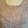 FREE POST Rose & Olive Ladies Top New With Tags Beige & Cream. Payment By REVOLUT or PAYPAL Image 2