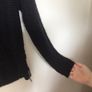 Lecomte Ladies Black wool blend stylish jumper size 12 price includes postage Image 5