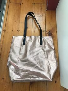 Rose Gold Pennies Shoulder Bag
