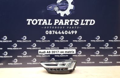 Audi A8 2017-on matrix headlight
