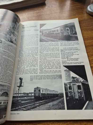 Rare Find: Vintage Railway Modellier December 1981.