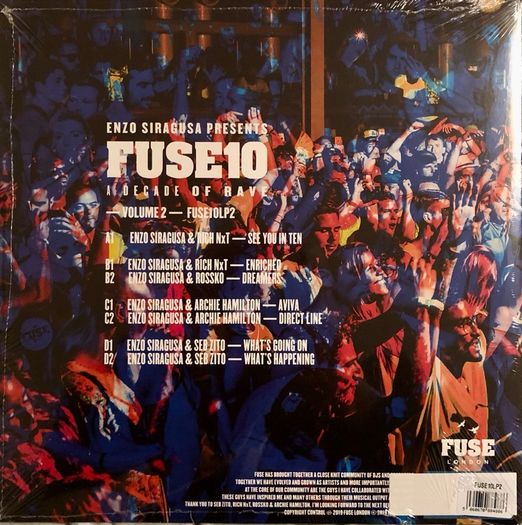 Enzo Siragusa Presents A Decade Of Rave Vol 2.