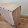 Light Oak Drop-Leaf Table Image 7