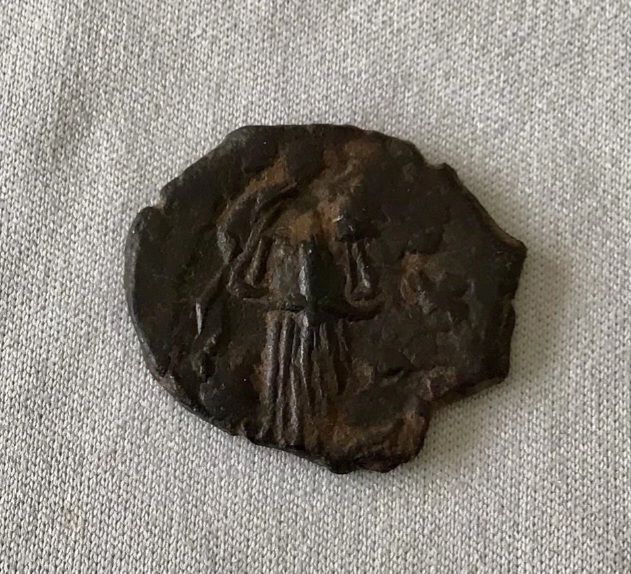 Byzantine Empire Emperor Constans II Follis 641 - 648 AD