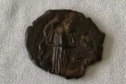 Byzantine Empire Emperor Constans II Follis 641 - 648 AD