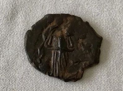 Byzantine Empire Emperor Constans II Follis 641 - 648 AD