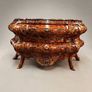 Magnificent French-Style Large Bombe Chest of Drawers w. Marble Top Image 6