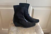 KMB black sock boot - size 42