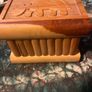Elephant hand craved wooden box free postage Image 2