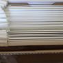 Satin Pure White Wood Blinds x 2 Image 6
