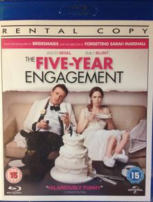 The Five-Year Engagement [2012] Emily Blunt & Jason Segel [Blu-ray Movie]