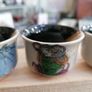 Vintage set of 5 Sake drinking vessels Image 3