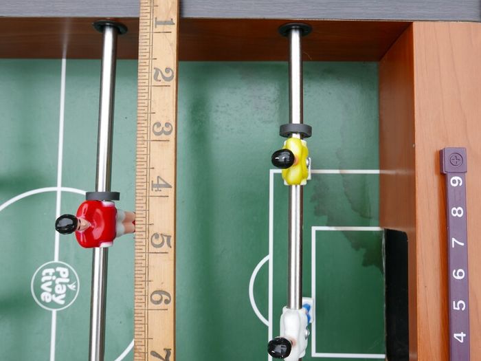 Wooden Mini Foosball Table