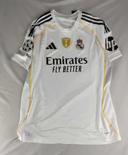Real Madrid Champions league jersey