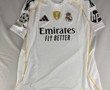 Real Madrid Champions league jersey
