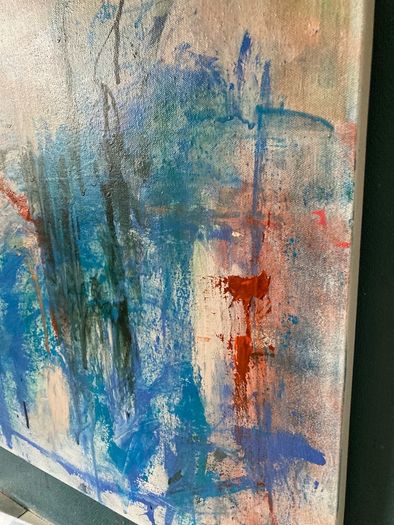 XL Framed Original Art Original Abstract Painting