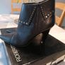Roberto Botella Black Real Leather Stud Ankle boots Size 40 Image 2