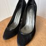 BAROCO Black textured heels EUR35 Image 4