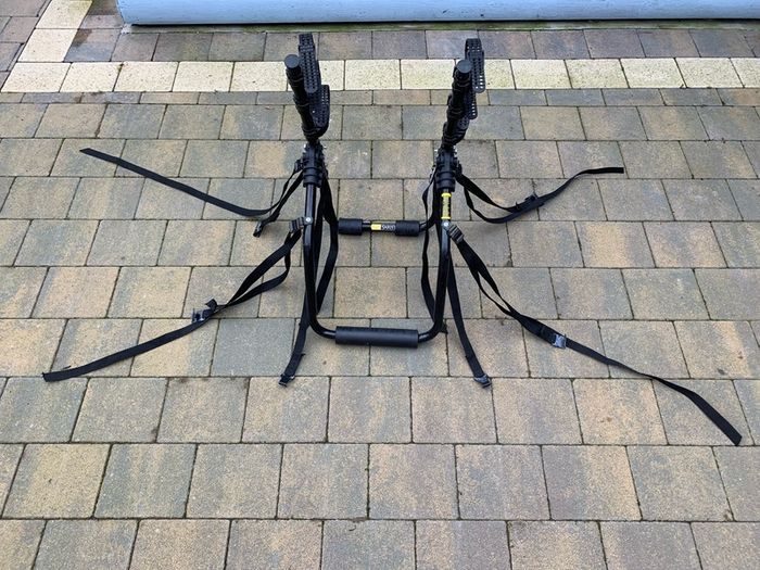 Saris 3 bike carrier for saloon car