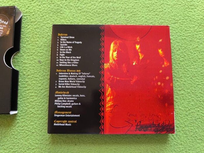 Motorhead Inferno Cd + Dvd Limited Edition